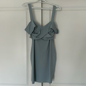 By the way. blue dress